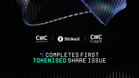 StrikeX, in Collaboration With CMC Markets and CapX, Completes First Tokenised Share Issue, Setting Stage for Commercial Rollout