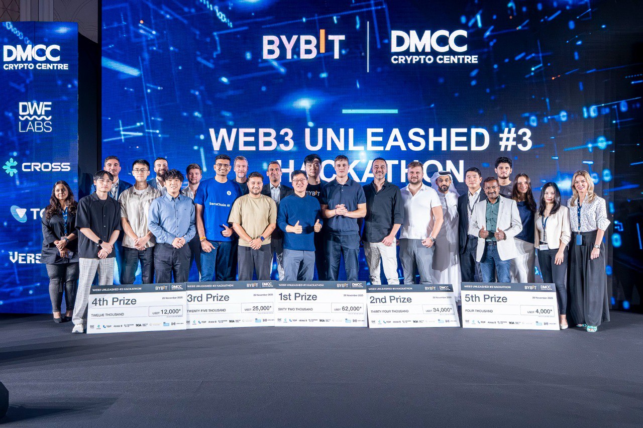 Bybit And DMCC Revealed Winners Of Third Web3 Unleashed Hackathon With USD 140,000 Awarded