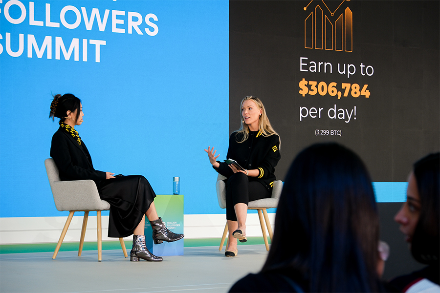 Binance Puts Content Creators In The Spotlight At The 1 Billion Followers Summit