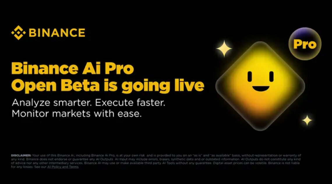 Binance Beta Launches Binance AI Pro, Bringing AI Agentic Trading To Users