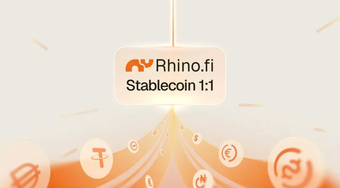Rhino.fi Launches Stablecoin 1:1 So Neobanks And Fintechs Can Settle Stablecoins Like Dollars