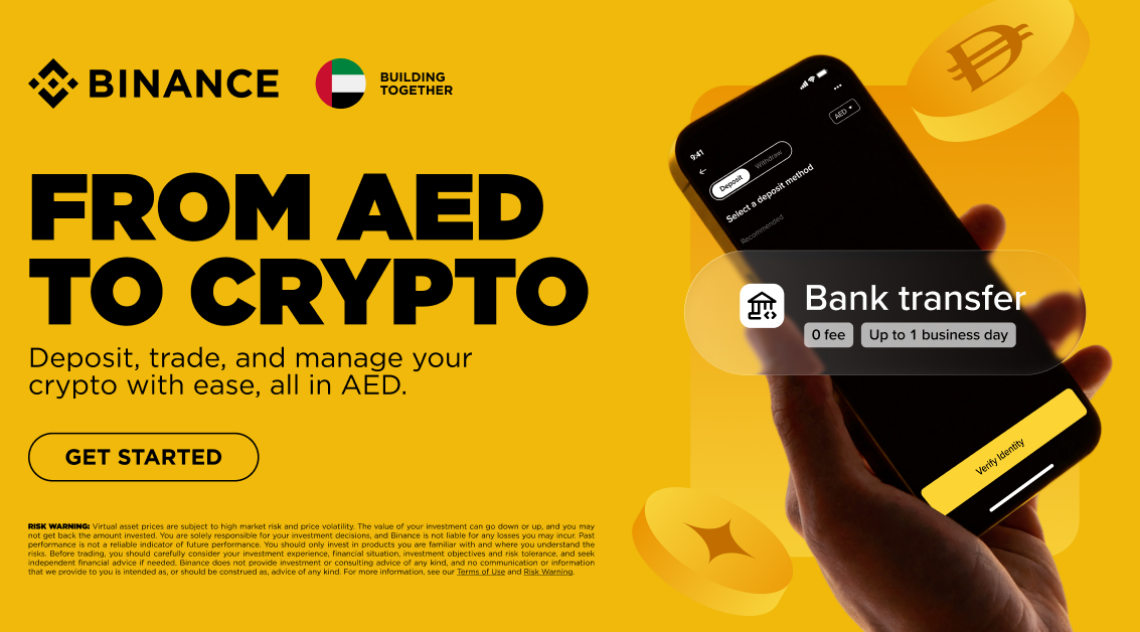 Binance Unlocks Seamless AED Crypto Access In The UAE With Regulated Bank Integration And Zero Deposit Fees