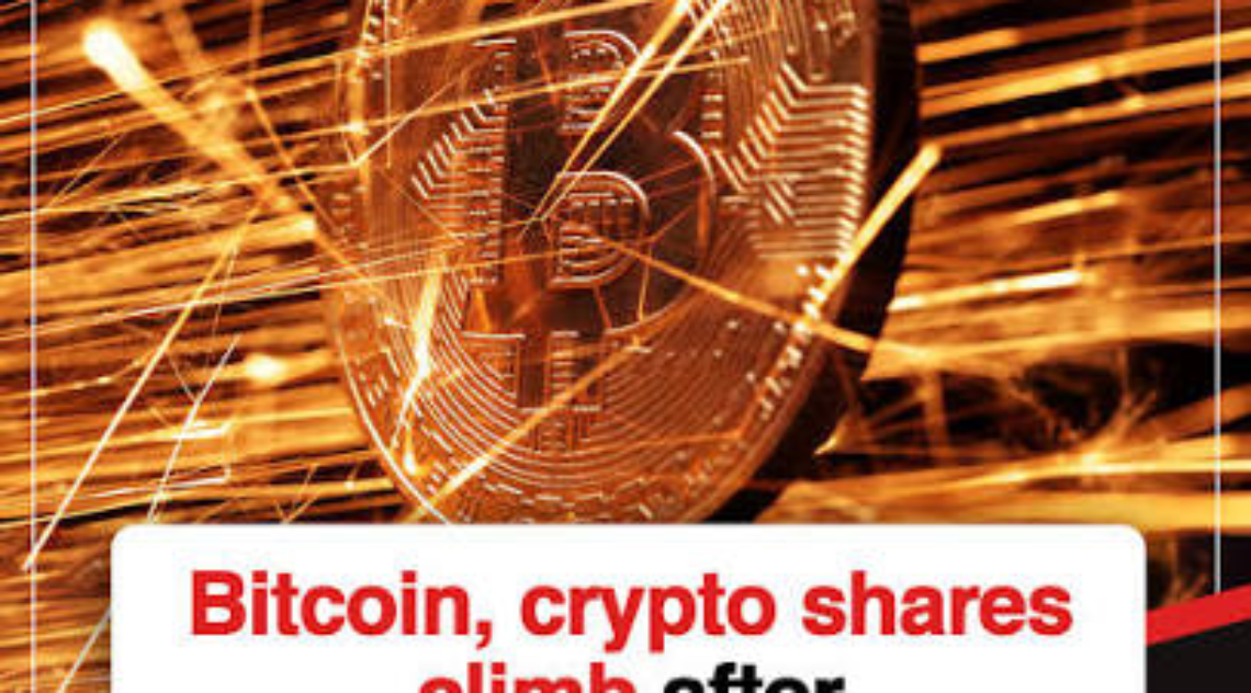 Bitcoin, crypto shares climb after Trump pushes Clarity Act