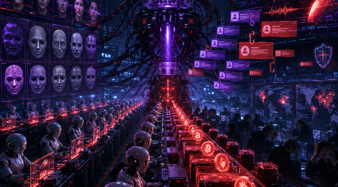 AI Is Industrializing Crypto Crime: Why Scams Are Scaling Faster Than Defenses