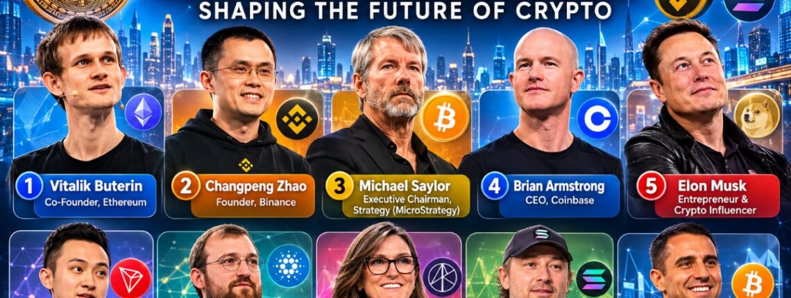 Top 10 Crypto Celebrities Shaping The Cryptocurrency World