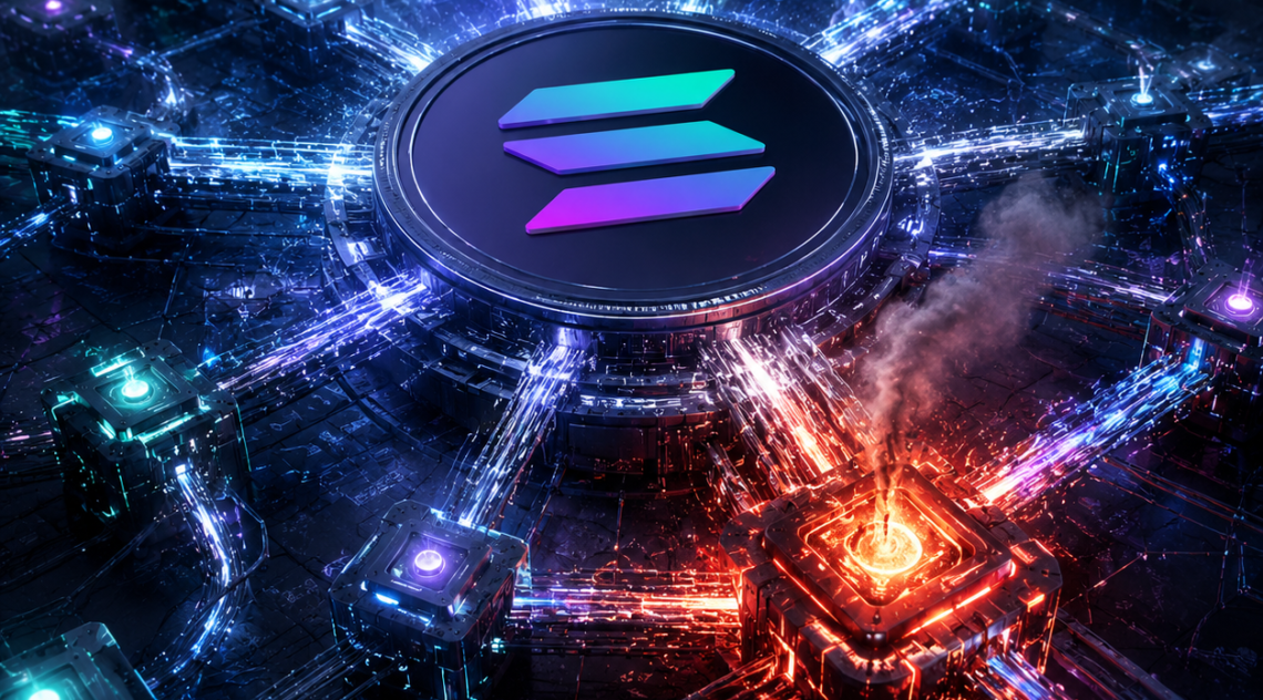 Solana Nearly Hit a Network Freeze Threshold: What the Stress Test Reveals About Blockchain Resilience