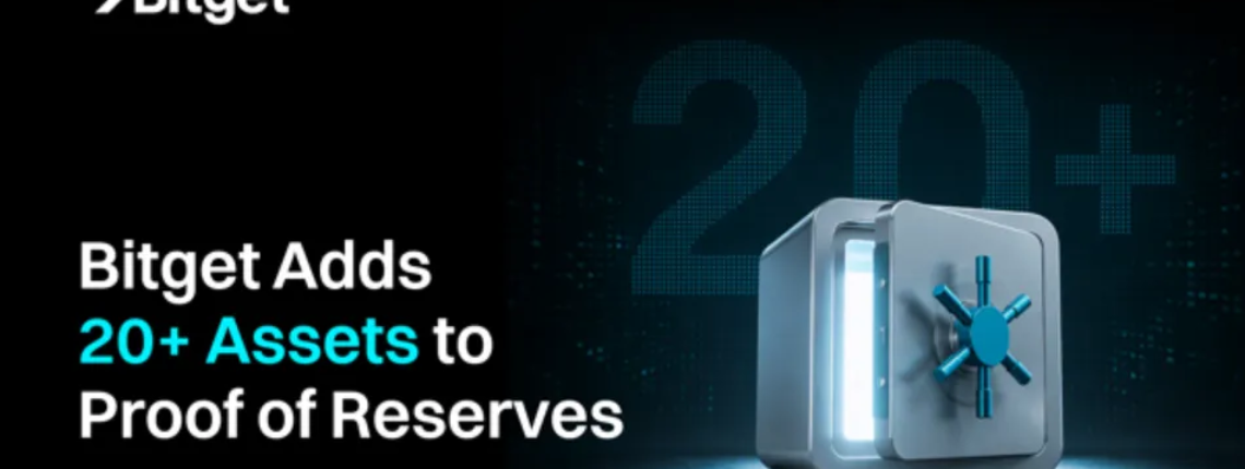 Bitget Broadens Proof Of Reserves As 15+ Assets Become Verifiable