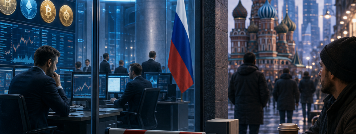 Russia Just Opened a Regulated Crypto Market: Why Bitcoin Can Be Traded but Still Cannot Buy Your Coffee