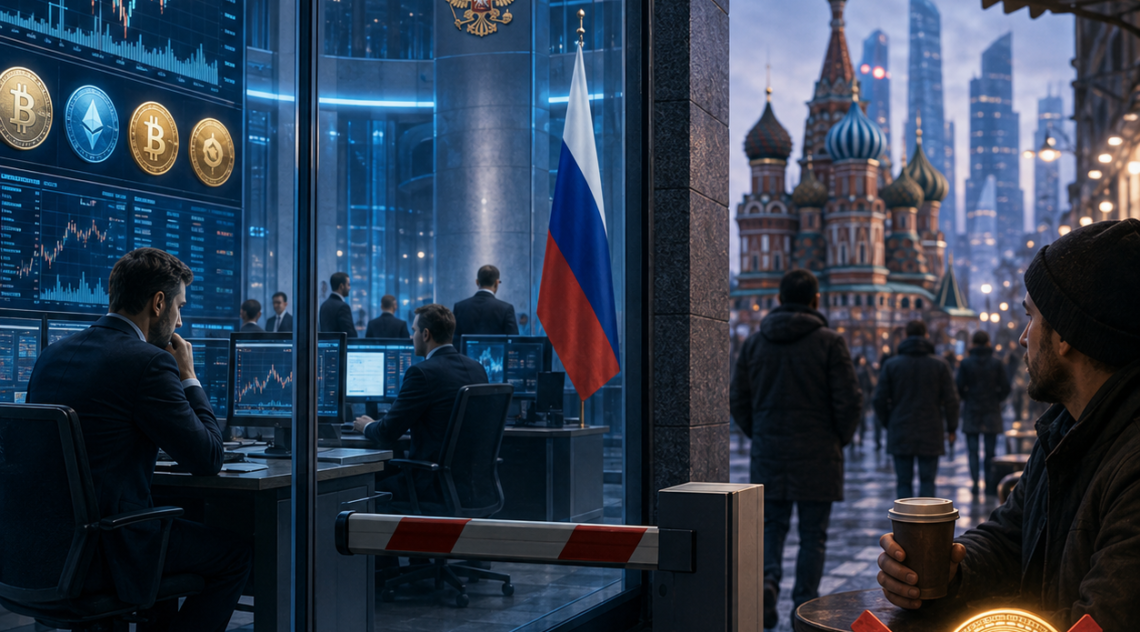 Russia Just Opened a Regulated Crypto Market: Why Bitcoin Can Be Traded but Still Cannot Buy Your Coffee
